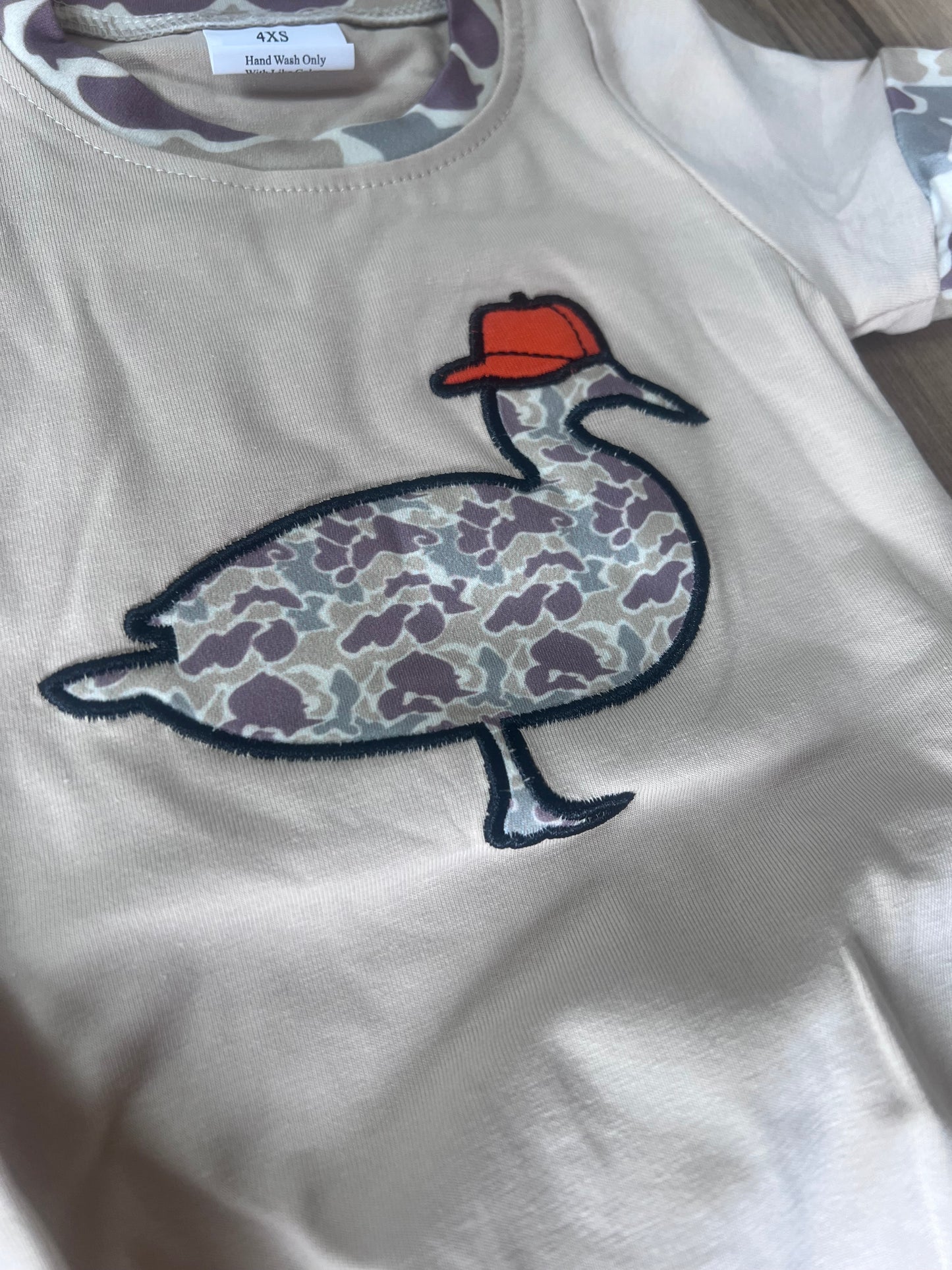 Baby Boy Camo Duck Bubble