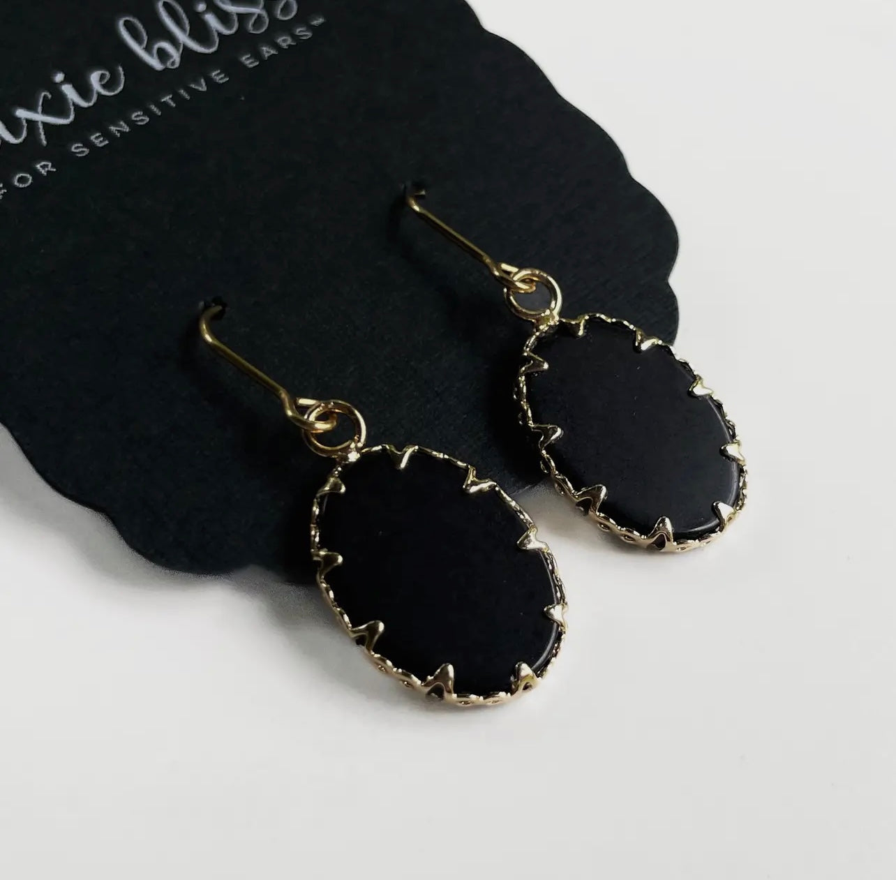 Black Onyx Earrings
