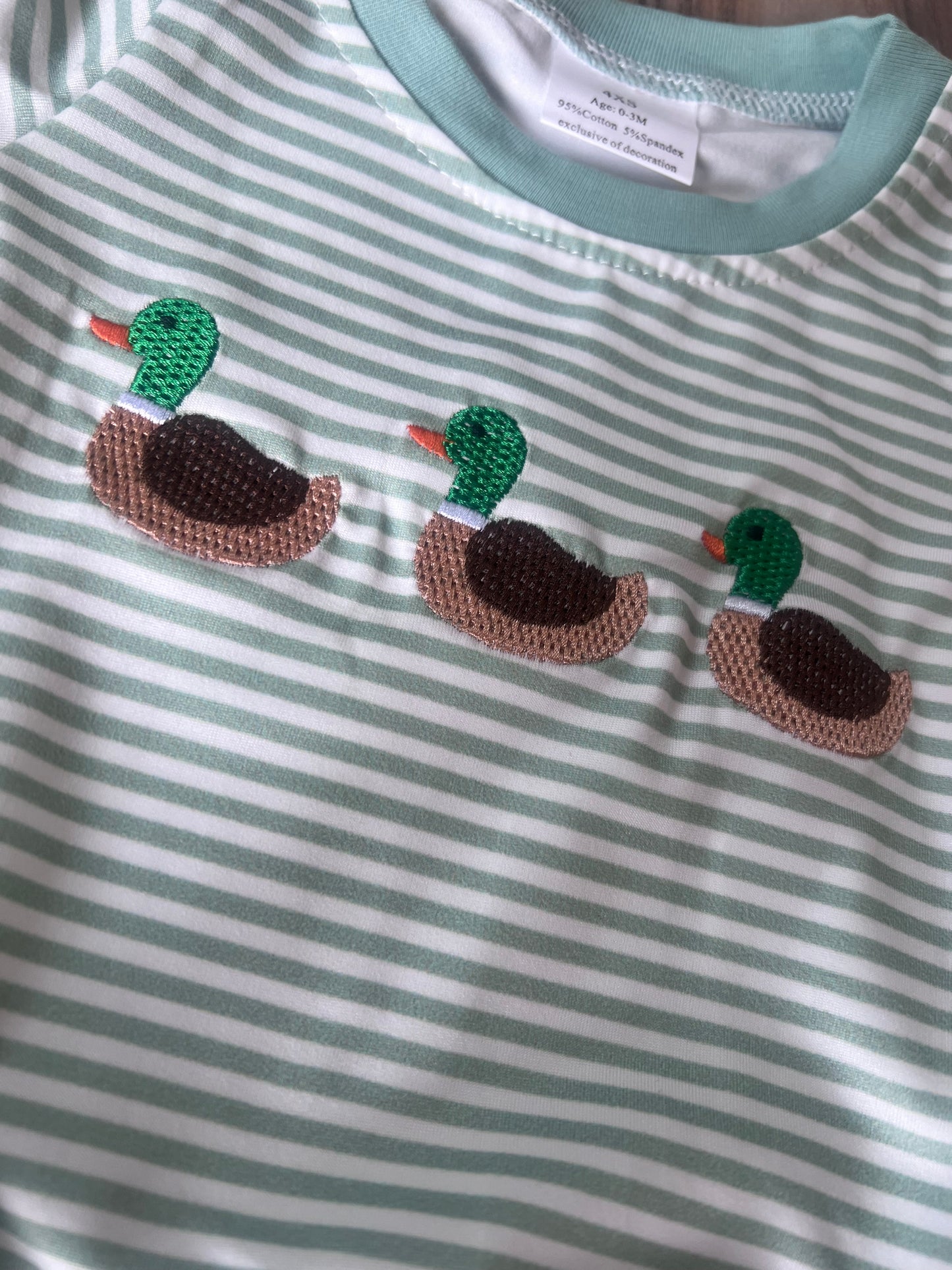 Baby Boy Triple Duck Bubble